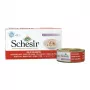 SCHESIR Kana-filee pardiga puljongis - märg kassitoit - 6x50g