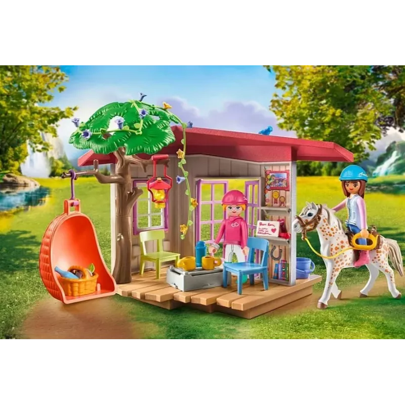 Figuurikomplekt Hobused 71638 Hobuste Fännide Klubimaja