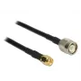 Koaksiaalkaabel DeLOCK 89498 TNC SMA CFD200 10 m must