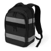 DICOTA Hi-Vis V2 seljakott must 320x220x455mm PET TPU