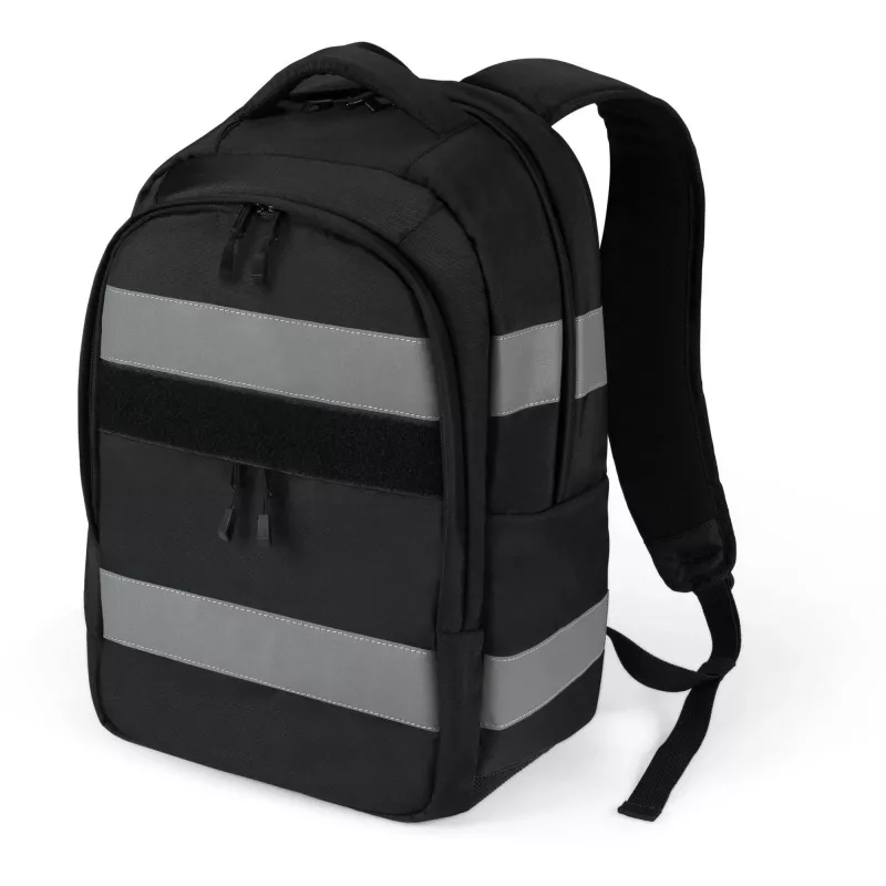 DICOTA Hi-Vis V2 seljakott must 320x220x455mm PET TPU