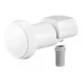 Wentronic Goobay Universal Single LNB, valge-hall – digitaalne SAT LNB (DVB-S2) ühele kasutajale (4K/HDTV/3D vastuvõtt) (67269)
