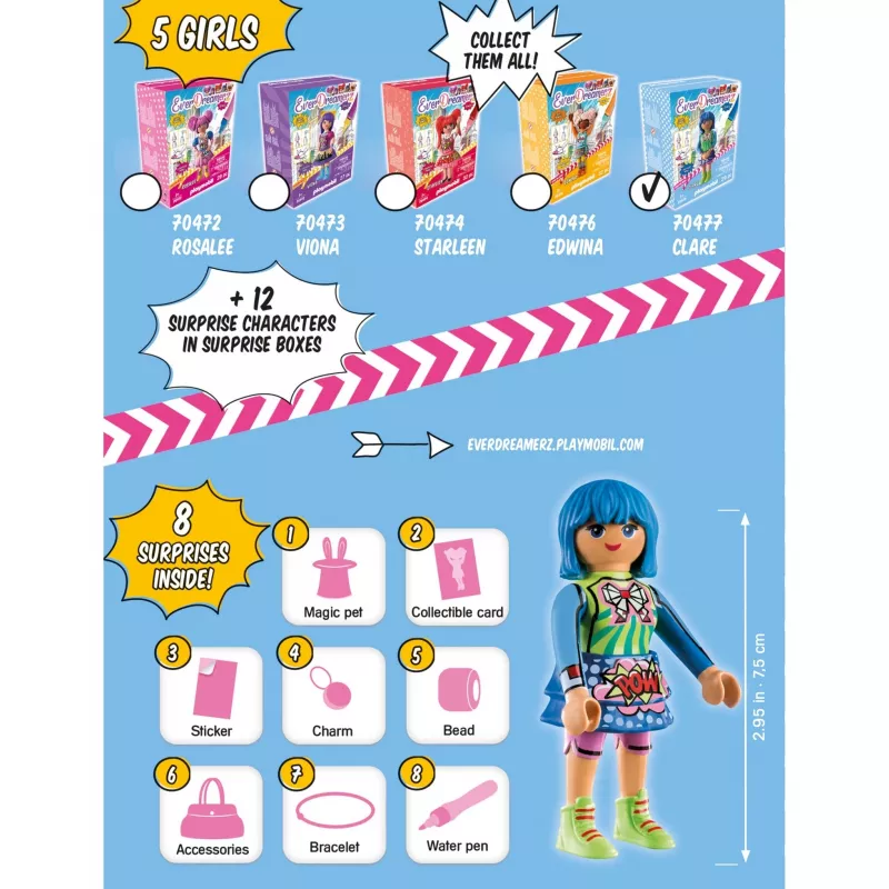 Playmobil Clare - koomiksimaailm