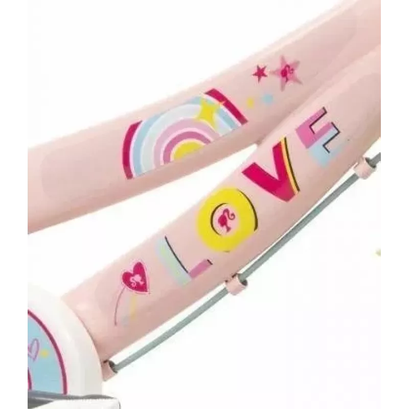 Lastejalgratas 14 Barbie Toimsa 1465 Roosa