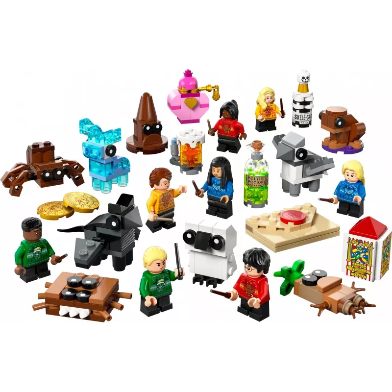 Ehitusmänguasi LEGO Harry Potter Advendikalender 2025 komplekt 76456 — 278 osa, 8 minifiguuri, vanusele 7+
