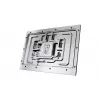 Taustplaat Alphacool 10269 Akrüül Alumiinium Kroom Vask Nailon Must 155.5x235.9x34mm