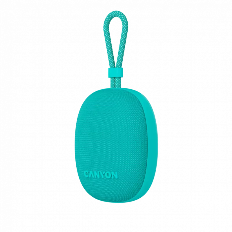 Canyon OnMove 12 - kaasaskantav Bluetooth v5.3 kõlar - 5W - TWS - IPX7 - 12 tundi - USB-C laadimine
