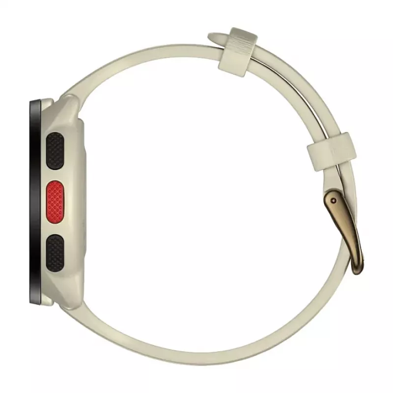 POLAR Smartwatch Polar Pacer, S/L suurus, must raam lilla silikoonrihmaga