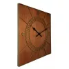 NeXtime kell 3112br Puidust Ruut, 50x50 cm, Seinale, Pruun