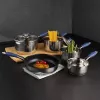 Cookware set Russell Hobbs RH01179EU, 5 pieces, blue