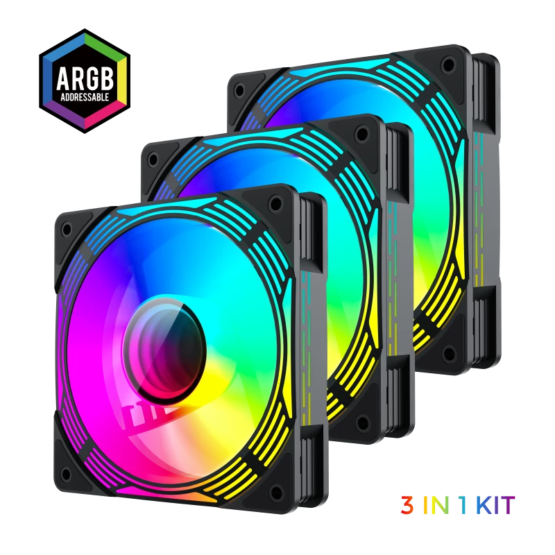 Gamemax | Korpuse ventilaator | KF300 BK | Must