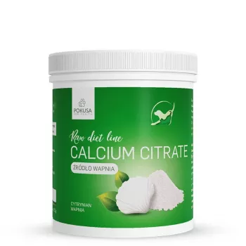 POKUSA RawDietLine Calcium Citrate - toidulisand koertele ja kassidele - 250 g