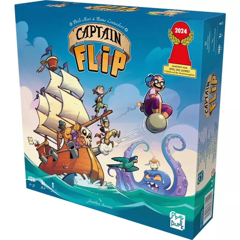 Captain Flip, lauamäng