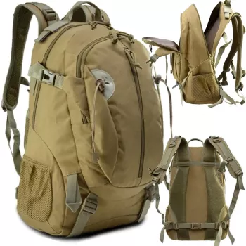Extralink Military Tactical Backpack 30L - Meeste reisi- ja välistingimustesse mõeldud sõjaväeline koolikott