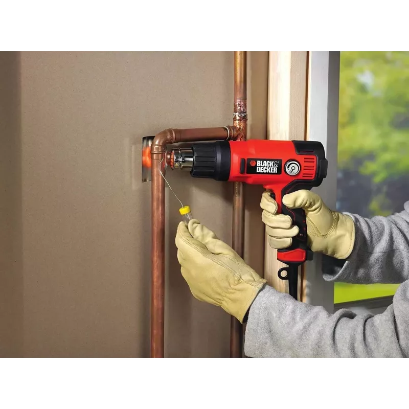 Kuumaõhupuhur Must & Decker KX2200K-QS — 2000 W, 720 l/min, kuni 645°C, püstolkäepide, 900 g