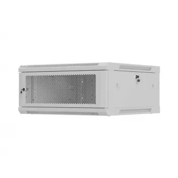 LANBERG seinale paigaldatav 19-tolline paigalduskapp 4U 600x600 mm, hall