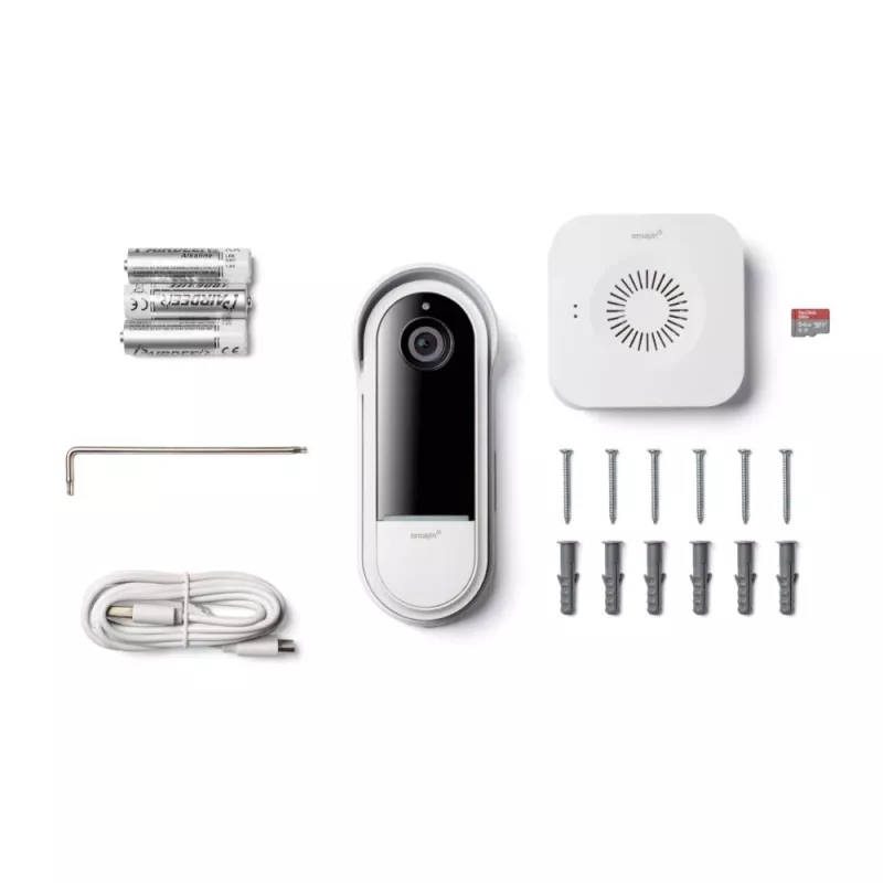 Uksekella helin Omajin by Netatmo OVD-01-EU must valge