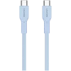 CANYON kaabel OnWire 60CL C-C 60W COLOR Punutud 1m Hele-sinine