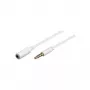 Microconnect IPOD003A helikaabel 1 m 3,5 mm valge