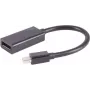 shiverpeaks ®-BASIC-S--Mini DisplayPort 1.2 Adapter, Mini DisplayPort pistik DisplayPort pesasse, 4K, 0,2m (BS10-01032)
