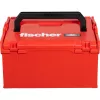 Tööriistakast FISCHER L-BOXX FLB 238 tühi, punane/must, modulaarne hoiukohver