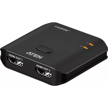 HDMI 2‑pordiline 4K jaotur ATEN VS4812 — jaotab ühe HDMI allika kahele 4K kuvarile