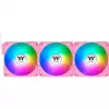 Thermaltake CT120 EX ARGB 120mm Roosa 3-Pack Korpusventilaatorid