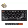 Mehaaniline klaviatuur Keychron V1 Ultra 8K — 75% vormitegur, QWERTY, Bluetooth, RGB, Must