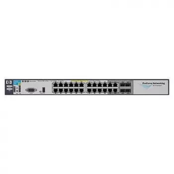 HP Enterprise ProCurve 3500 yl 24G PW J8692A-RFB 3. kihi toega lüliti
