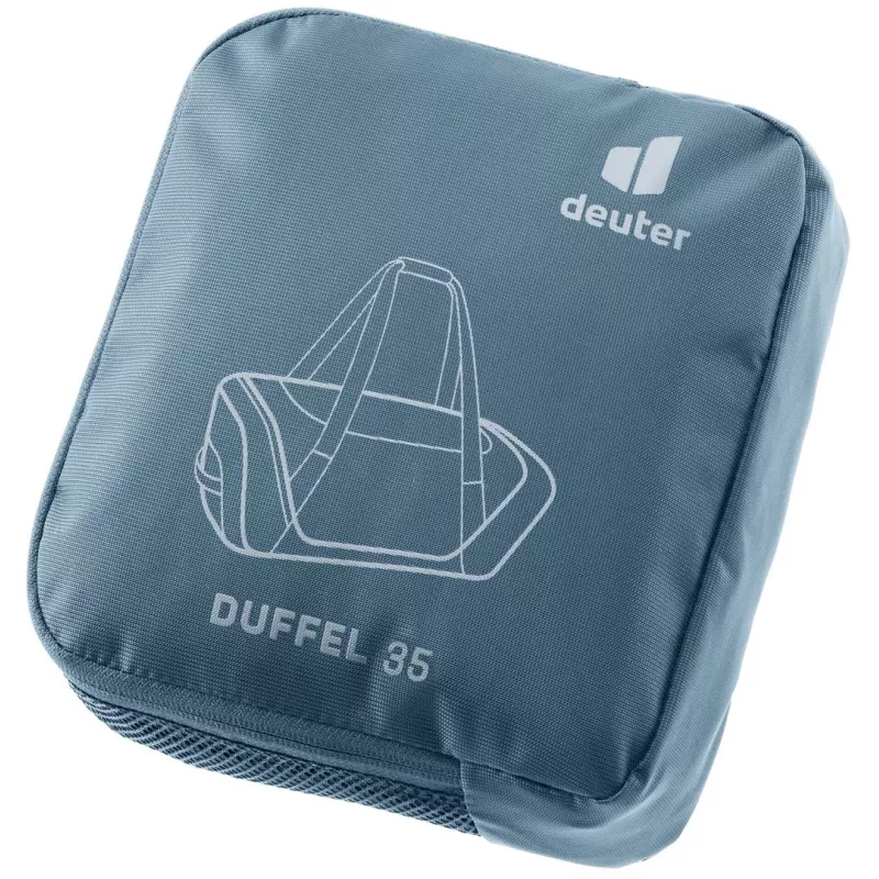 Duffel kott DEUTER Duffel 35 atlantic-ink — 35 L maht, veekindel põhi, kandekäepidemed