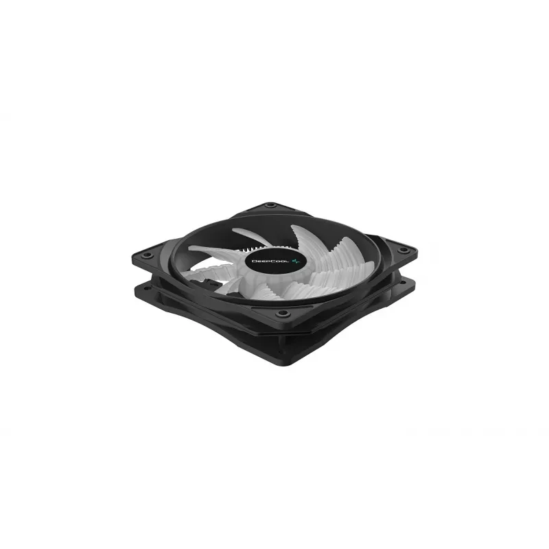 DeepCool RF120B Arvuti korpuse ventilaator 12 cm Must, poolläbipaistev 1 tk