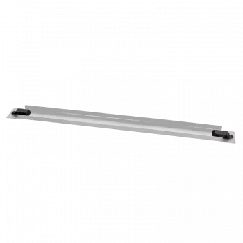 LogiLink Professional - riiuli pimepaneel - Hall, RAL 7035 - 1U - 48,3 cm (19 inch)