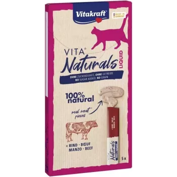 Vedel kassitoit Vitakraft Naturals veiselihapasta 75 g kotike, teraviljavaba, gluteenivaba, säilitusainetevaba