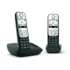 Juhtmeta telefon Gigaset A690 A Duo must