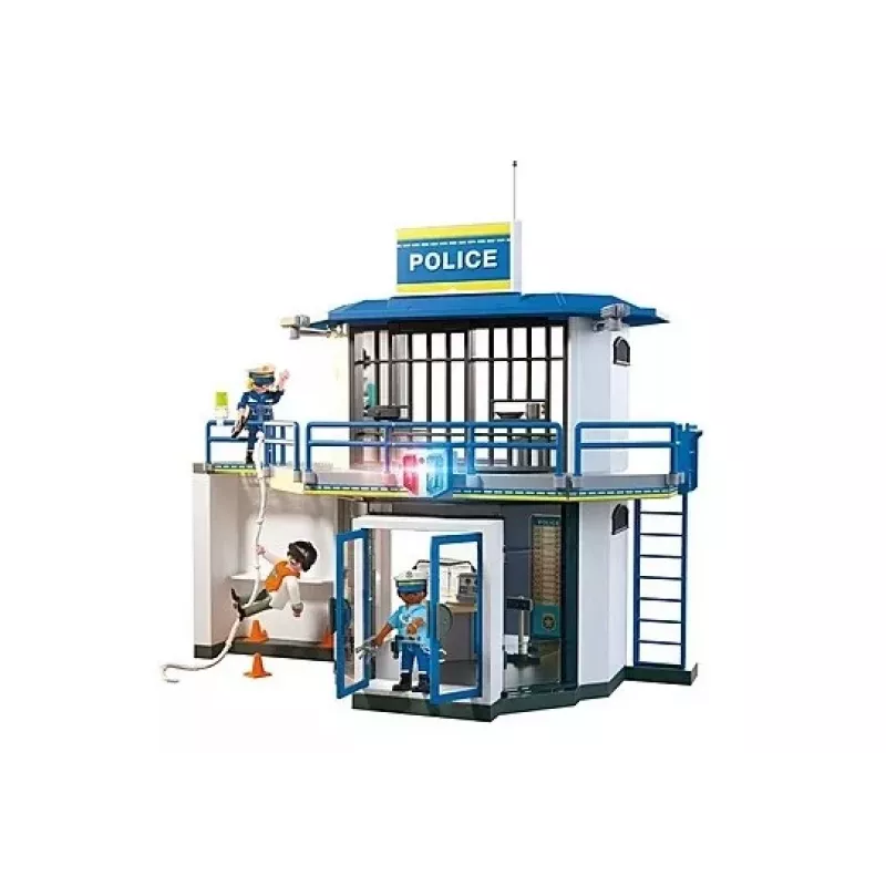 Playmobil Action Heroes 71874 Politseijaoskond ülekuulamisruumiga