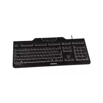 CHERRY KC 1000 SC klaviatuur USB QWERTZ Šveitsi Must
