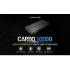 Kaasaskantav akupank Nitecore CARBO 10000 — liitiumioon 10000 mAh, 38 W PD, USB‑A + USB‑C, hall