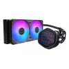 Vedelikjahutiga CPU Cooler Master MasterLiquid 240 Atmos II 240mm RGB, 240mm radiaator, RGB-valgustus