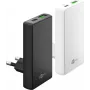 Goobay USB-C PD GaN Dual-Fast Charger 90° Flat 65 W Valge - 1x -Pistik (75724)