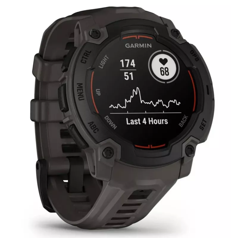 Garmin Instinct E 2.29 cm (0.9) MIP 45 mm Digitaalne 176 x 176 pikslit Must GPS (satelliit)
