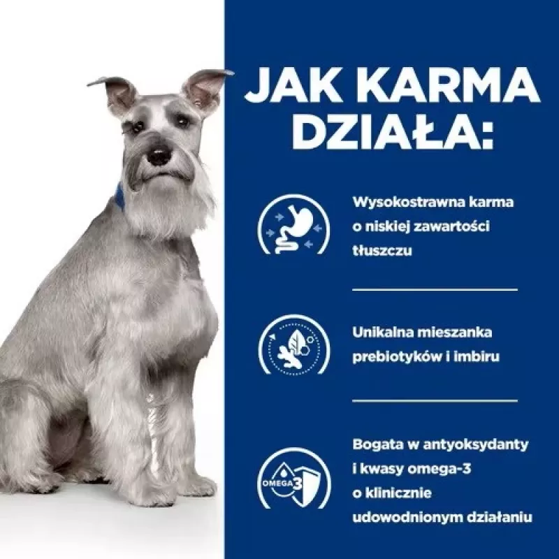 HILL'S Prescription Diet i/d Low Fat Stew kana ja köögiviljadega - märg koeratoit - 354g
