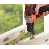 Must & Decker MT218KB puur 800 p/min Must, oranž 1,46 kg