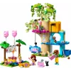 Ehitusmänguasi LEGO Friends 42666 Kassi sünnipäevapidu puumaja mängukomplekt, 321 tk, 6+ a, 180×160×100 mm