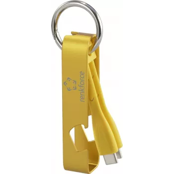 Renkforce RF-6721082 USB-kaabel kollane