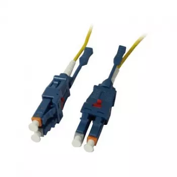 LWL-2-Faser-Patchk. 5mtr.LC-LC 9/125um OS2 Uniboot drehbar Push/Pull AD 2mm - Kabel - Single- bzw. Monomode-Faser (S215530)