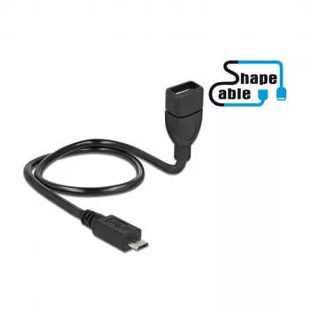USB-kaabel Micro-USB B USB A DeLOCK 83928 0,5m