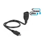 USB-kaabel Micro-USB B USB A DeLOCK 83928 0,5m