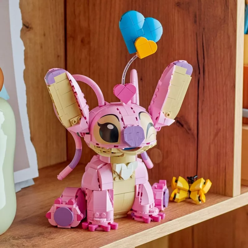 LEGO Disney kogutav mini-ehitis Andzia Angel 43257 — 784 osa, 250 mm kõrgus, vanusele 9+