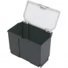 Hoiukast Bosch SystemBox ristkülikukujuline polüpropüleen 176×105×133 mm must/hall