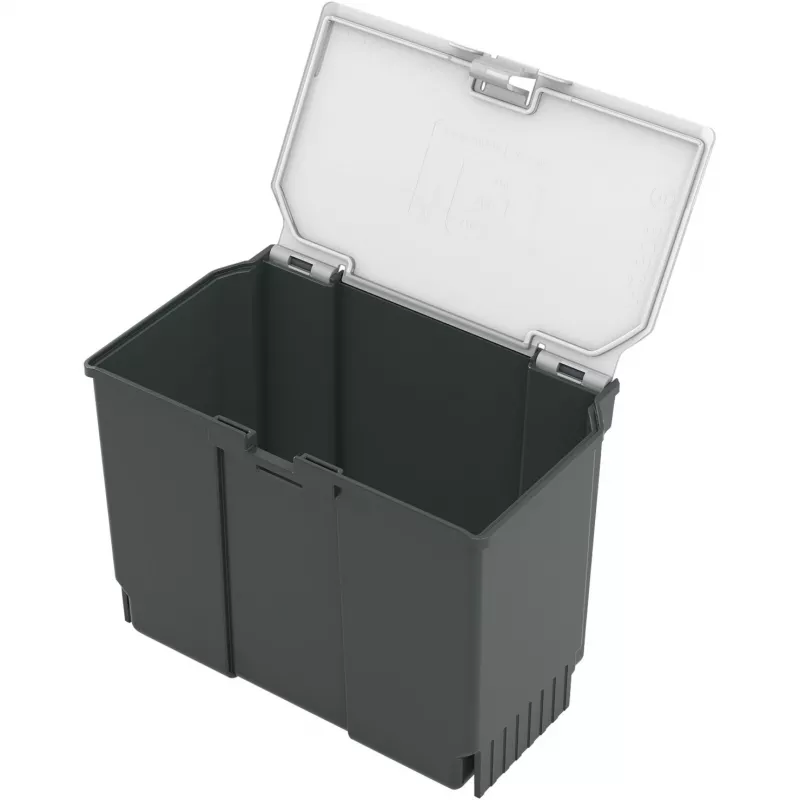 Hoiukast Bosch SystemBox ristkülikukujuline polüpropüleen 176×105×133 mm must/hall